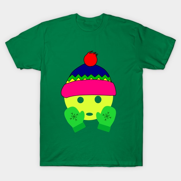 Cute Pickleball Christmas T-Shirt by Little Duck Designs